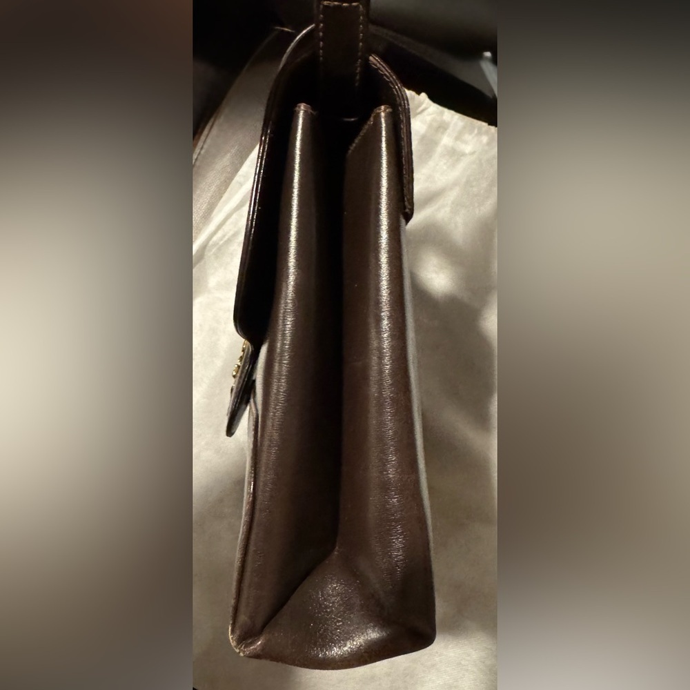 Gucci Horsebit Vintage Sherry Line Convertible Crossbody in Brown Leather - Picture 12 of 16